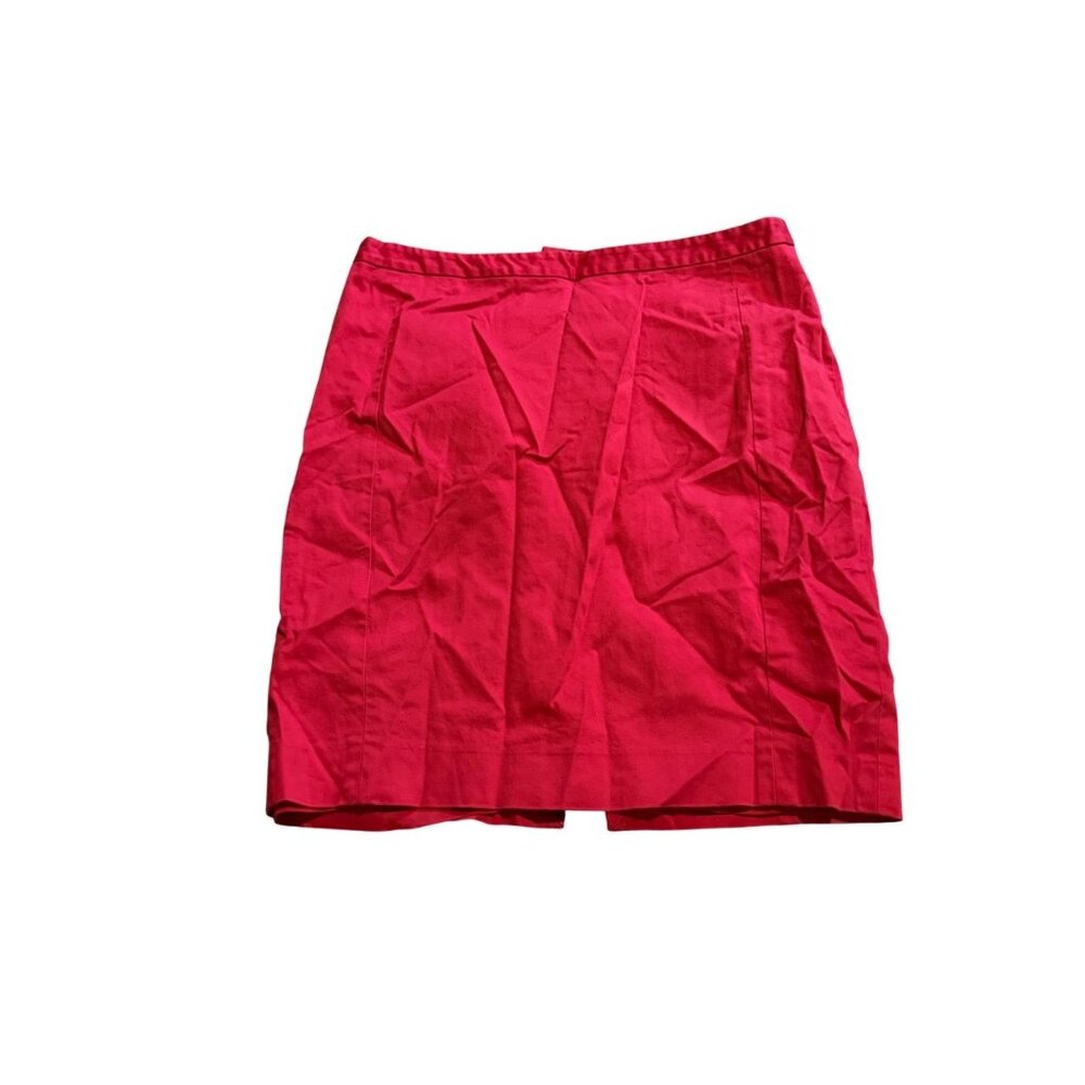 Red Express Slit Skirt (A3)‎